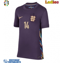 England Ezri Konsa #14 Replica Away Shirt Ladies Euro 2024 Short Sleeve